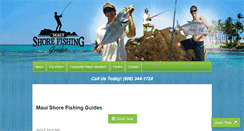 Desktop Screenshot of mauishorefishingguides.com