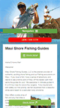 Mobile Screenshot of mauishorefishingguides.com